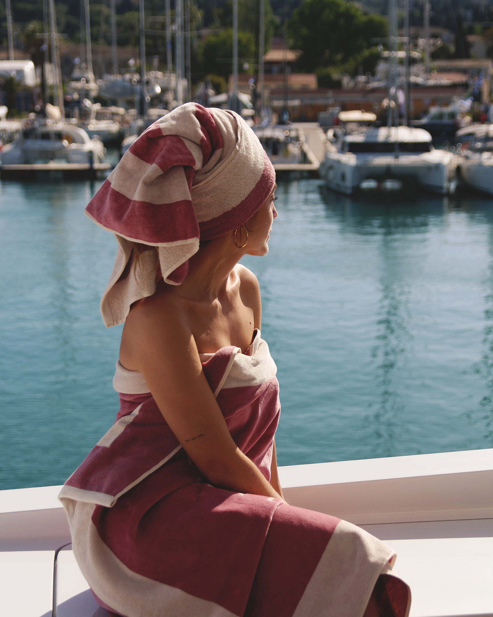 Strandlaken PLACE RESERVEE Lychee